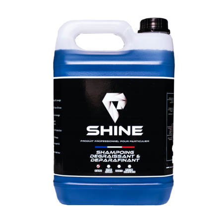 Shampoing Dégraissant et Déparaffinant 5L SHINE