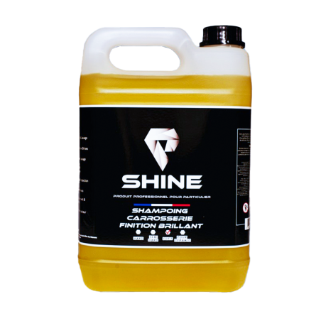 Shampoing Carrosserie Finition Brillante  5L SHINE