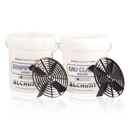 PACK DUO "Lavage" + "Rinçage" + Grilles Alchimy 7